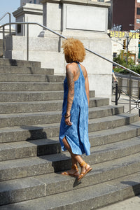 THE CELIA DRESS IN BLUE