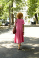 THE SONYA CAFTAN IN PINK