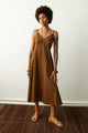 THE LAUREL DRESS IN TOBACCO