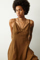 THE LAUREL DRESS IN TOBACCO